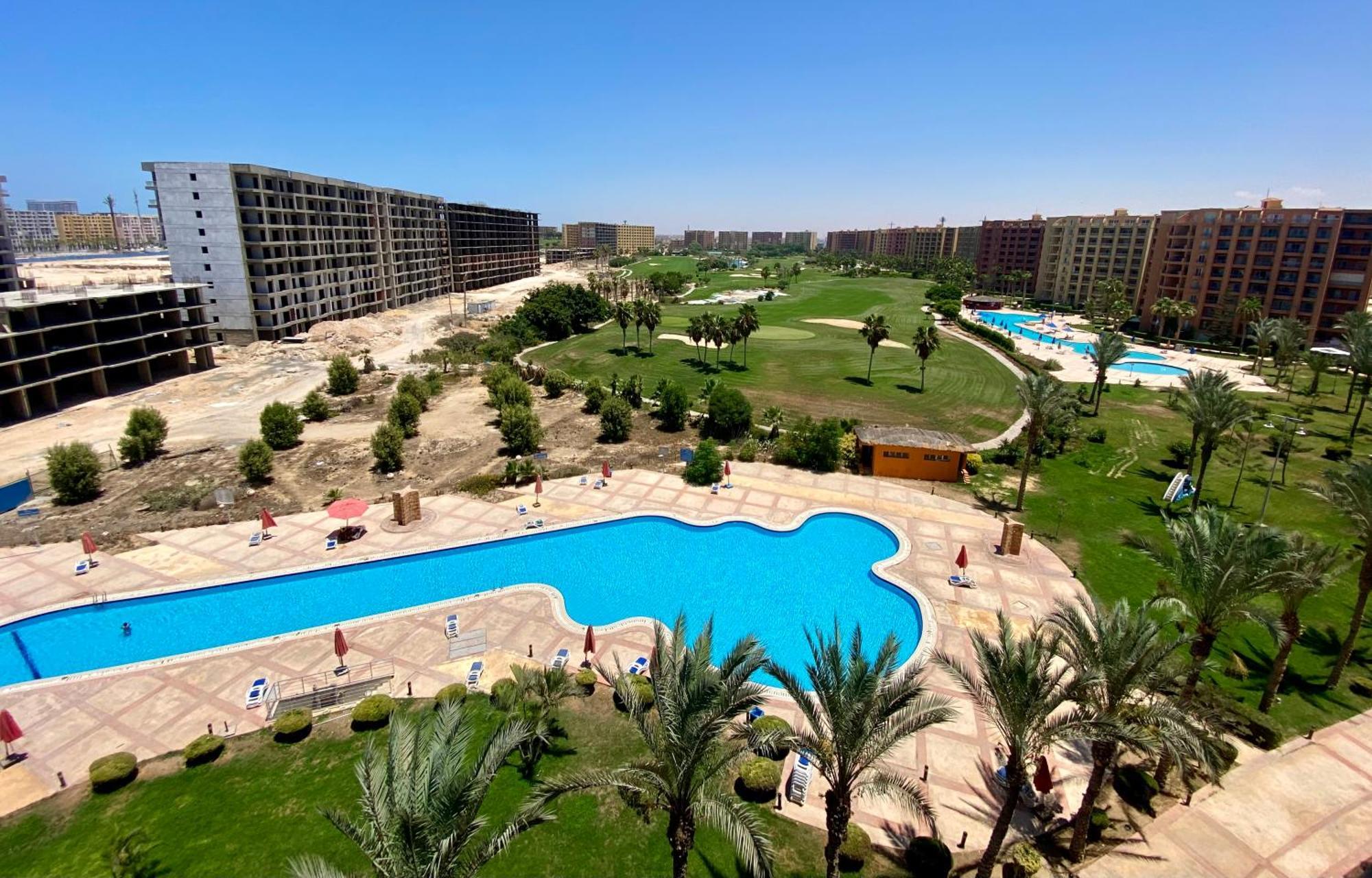 Porto Golf Marina Aqua Park & Beach Access By Best Of Bedz Эль-Аламейн Экстерьер фото